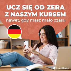 Kurs Niemiecki Start pozwoli opanować podstawy języka niemieckiego w przyjemny sposób.